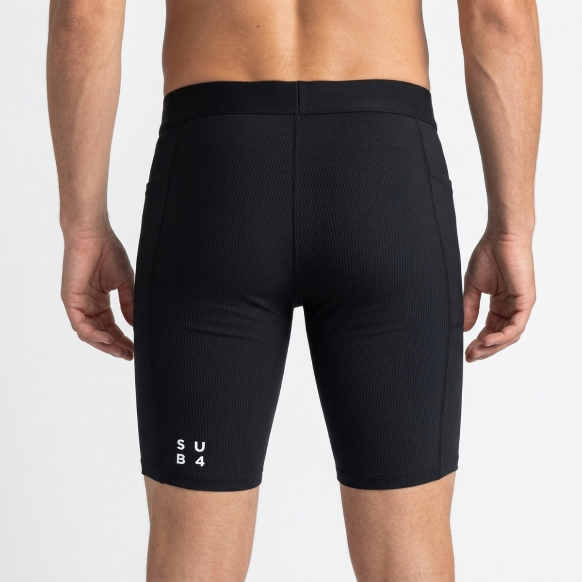 Fast Black Running Tights