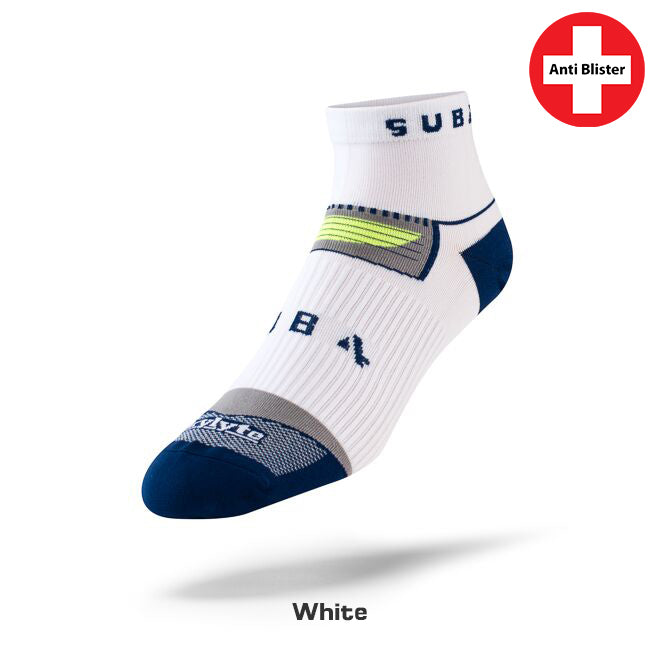 Running Socks DRYLYTE Blister Free Mid Rise - Three Pairs Single Colour - Bundle & Save!
