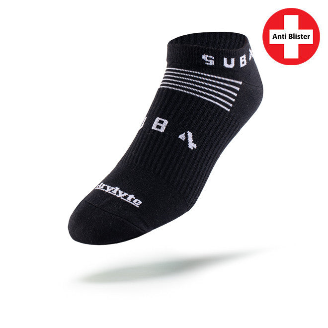 Running Socks DRYLYTE Blister Free Low Rise Black