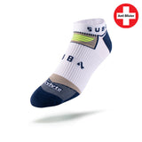 Running Socks DRYLYTE Blister Free Low Rise White